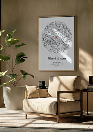 Where it all began - Personalized Poster
