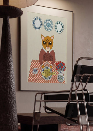 Fish and Cat - Anna Milewska
