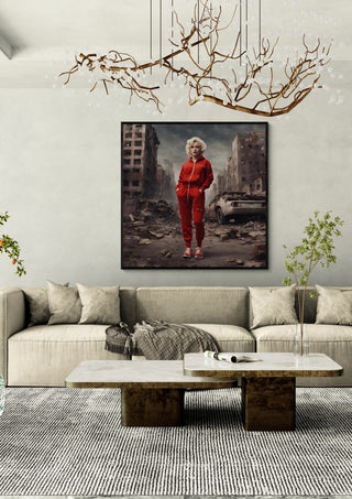 Red Velvet Apocalypse Tribute to Marilyn Monroe - Devour Art