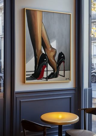Red Soles - Art By Biba