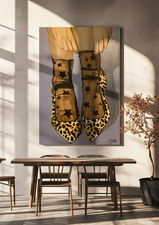 Leopard Heels - Art By Biba