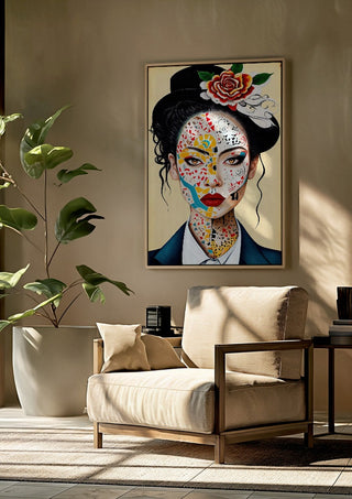 Mosaic Face - Tara Green