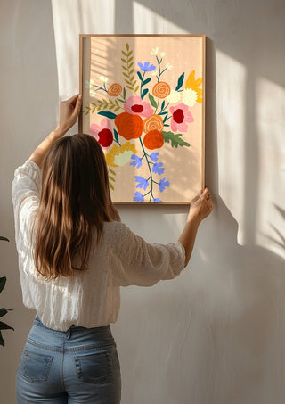 Colorful Floral Bouquet - Bea Müller