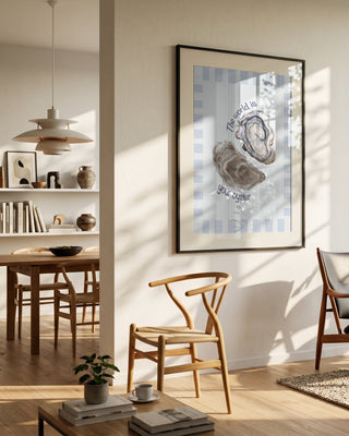 Your Oyster by Lisen Vennesland in interior setting
