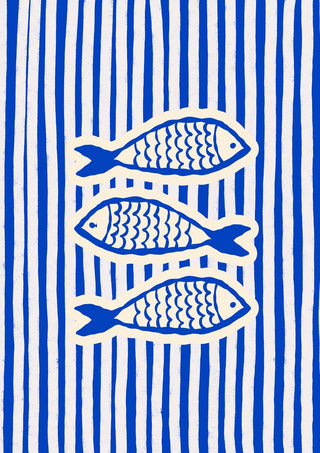 Three Blue Fish - Treechild