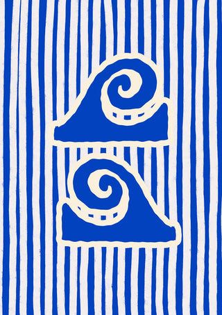 Blue Ocean Waves - Treechild