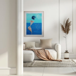 Diving Woman - Awol Art Alex