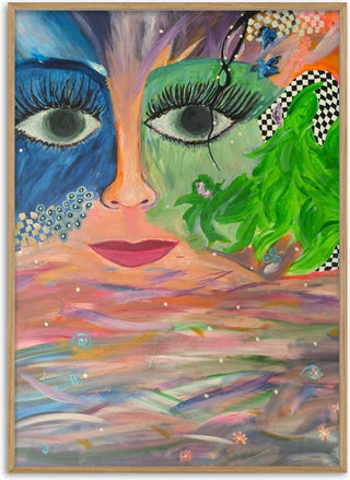 Face Above Pastel Waters - Camilla Sabrina