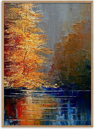 Autumn on the Water - Justyna Kopania