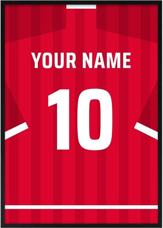 Bayern Munich – Personalised Football Shirt Poster