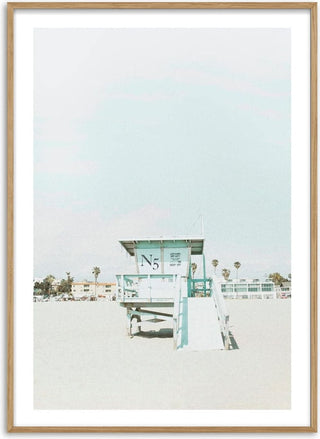 Beach Tower Naturposter