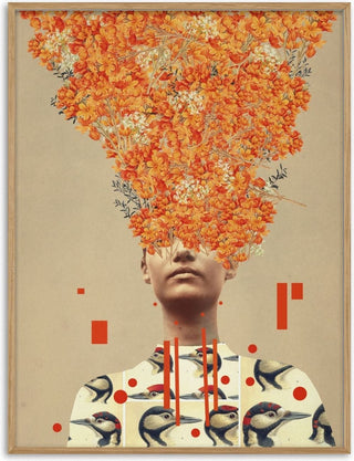 Bird Flight In Autumn - Frank Moth