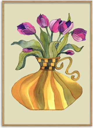 Lilac tulips - Marjorie Salvagni