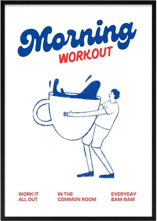 Morning workout - coffee love