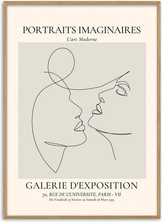 Portraits Imaginaires Kiss No. 2 Poster