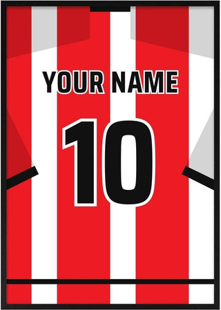 PSV – Personalised Football Shirt Poster