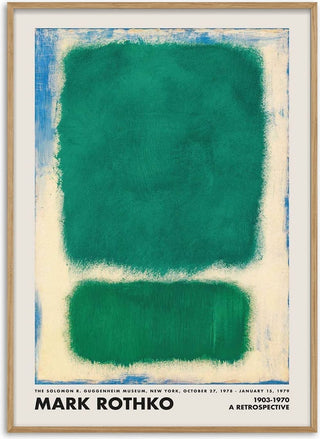 Rothko Green Retroperspective