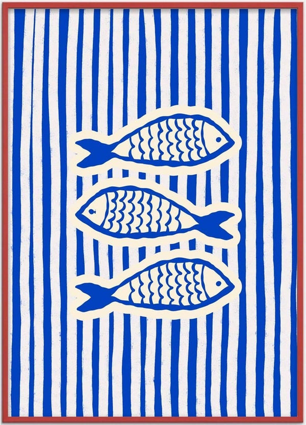 Three Blue Fish - Treechild