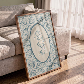 Coastal Seahorse Medallion - Katarzyna Gąsiorowska