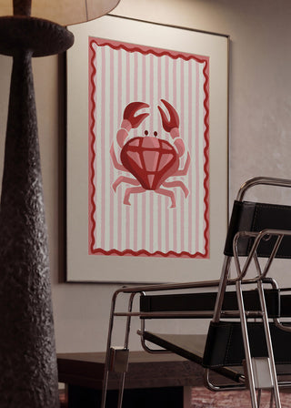 Pink Diamond Crab - Emanuela Carratoni
