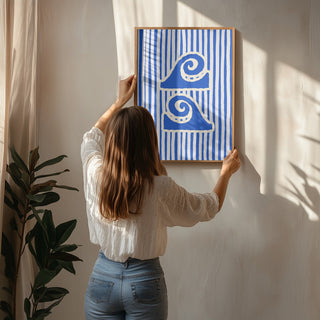 Blue Ocean Waves - Treechild